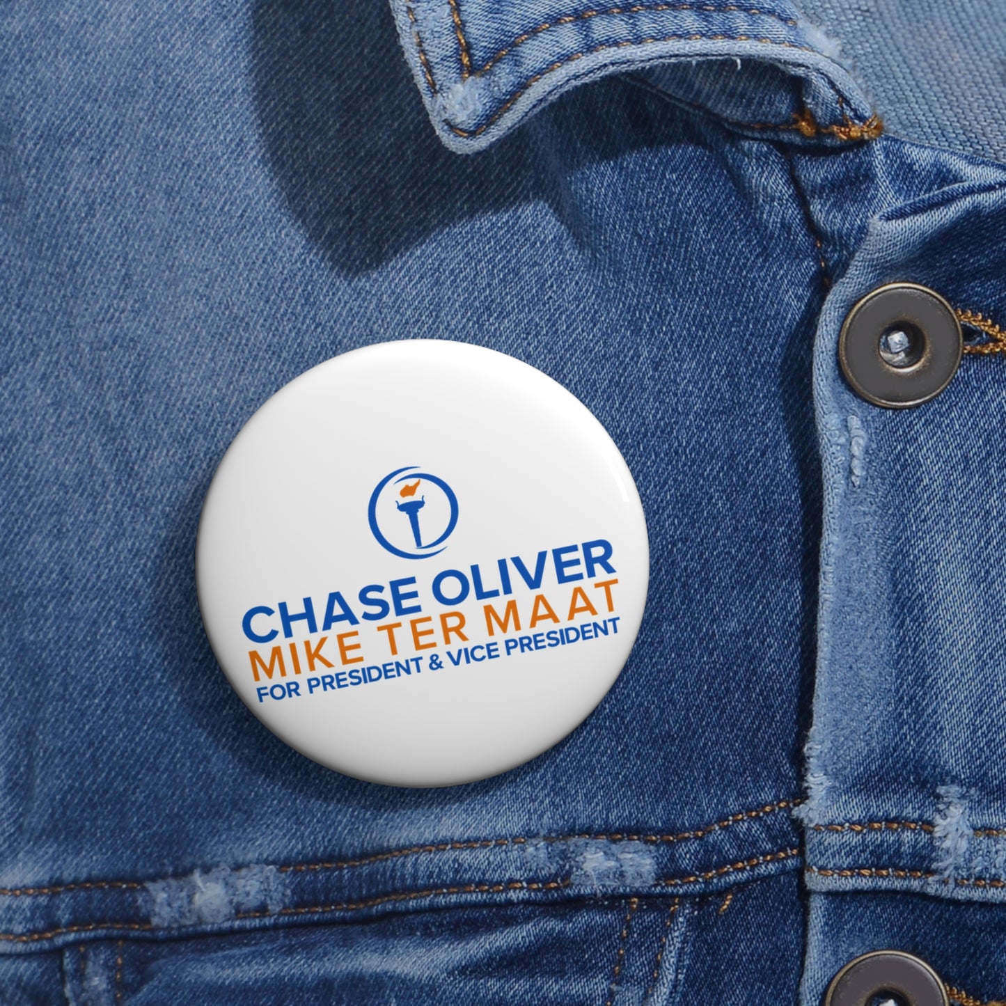 Campaign Buttons (white)