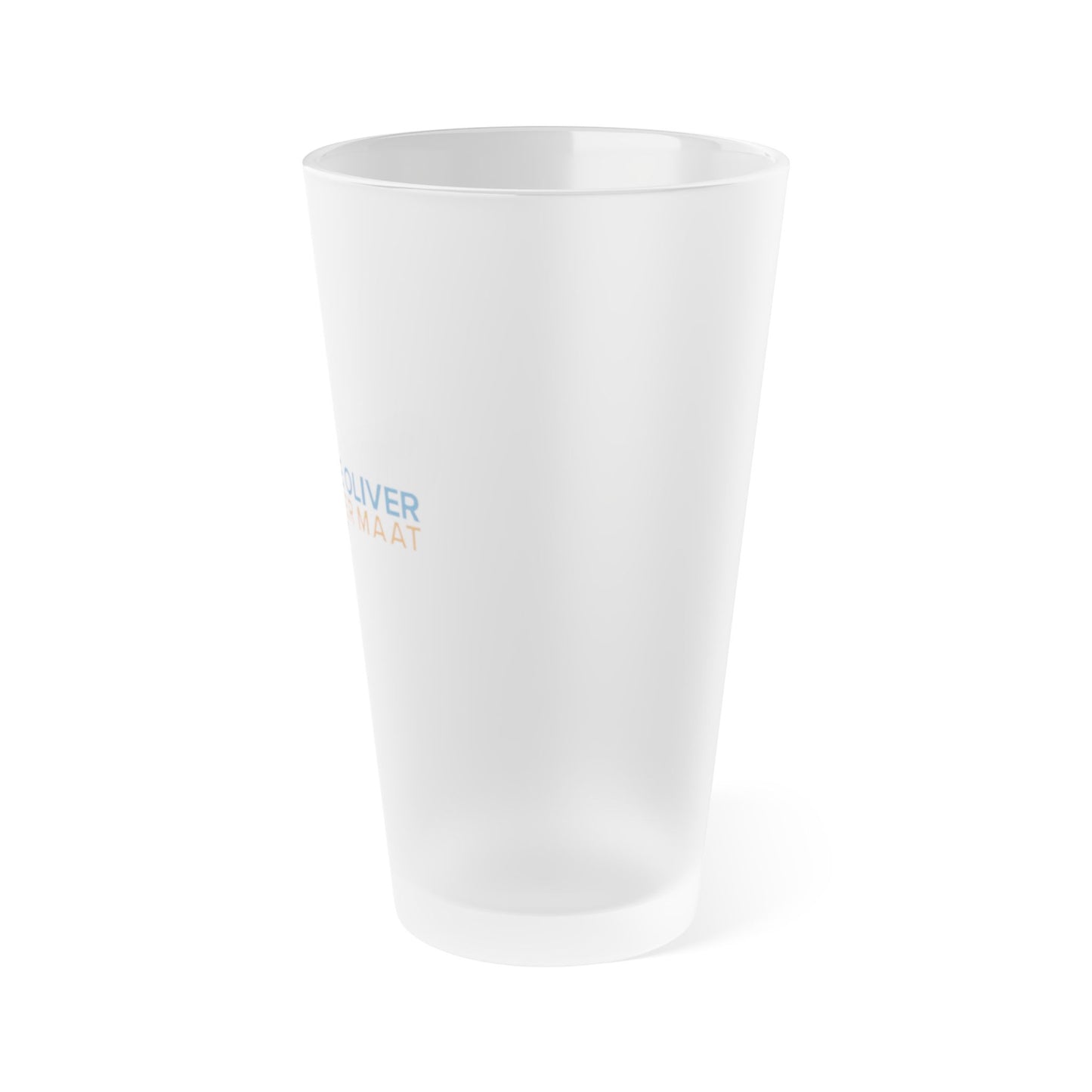 Campaign Frosted Pint Glass, 16oz